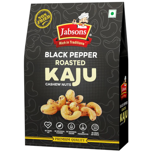 Jabsons Black Pepper Roasted Kaju, 200G