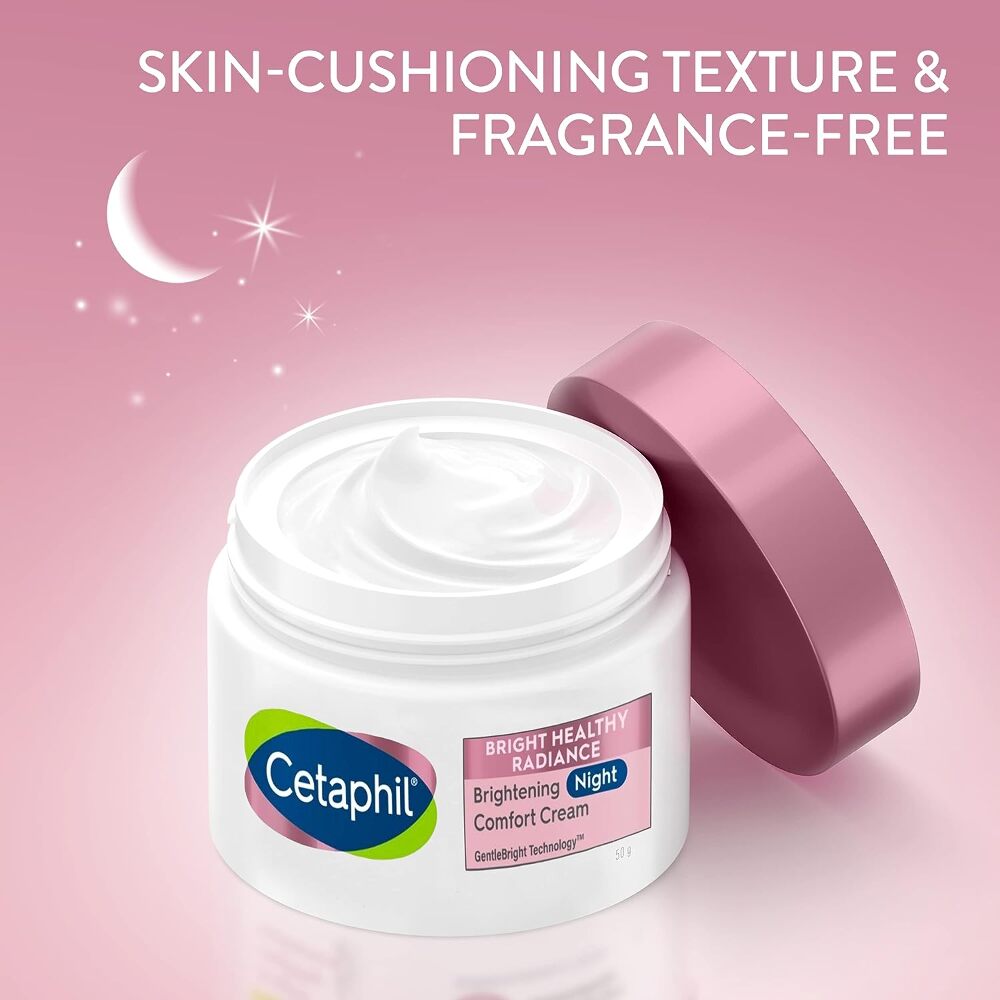 Cetaphil Bright Healthy Radiance Night Comfort Cream, 50 gm