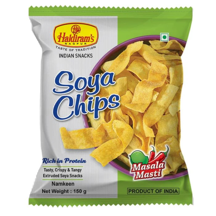 BULK DEAL- Haldirams Soya Chips, 150 gm (pack of 10)