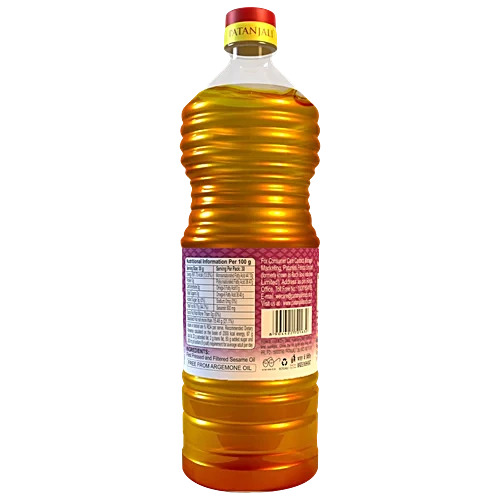 Patanjali Virgin Sesame Gingelly/Till Oil 1L