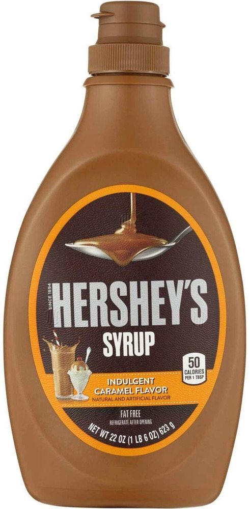 Hersheys Syrup Indulgent Caramel Flavor 180GM