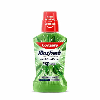 Colgate Maxfresh Fresh Tea Plax Mouthwash 250ml