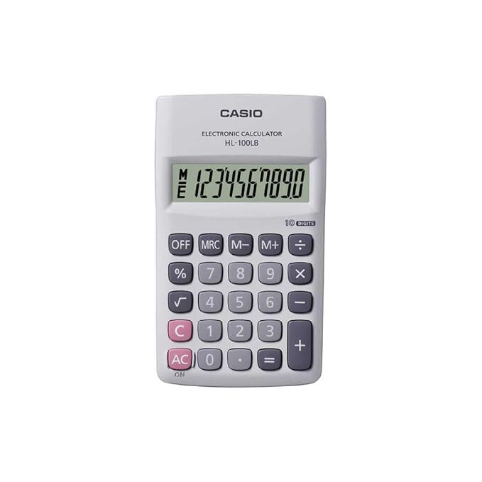 Casio Electronic Calculator HL-100LB