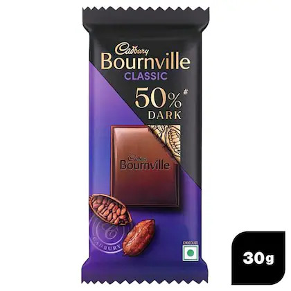 Cadbury Bournville Classic 50% Dark, 30G