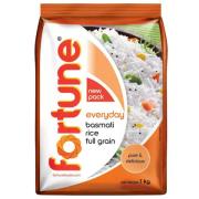Bulk Deal - Fortune Everyday Full Grain Basmati Rice 1 kg ( Pack of 5 )