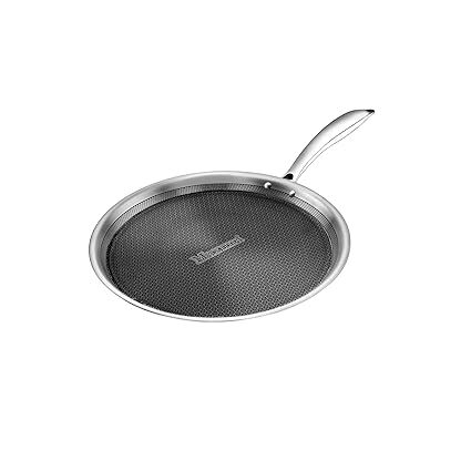 Maxima Tripy Stainless Steel Dosa Tawa, 28cm