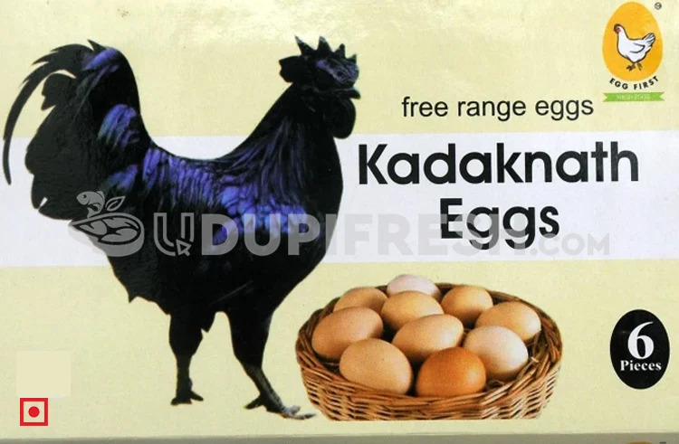 Egg Tym Ultra Natritious Kadaknath Eggs 6Pc