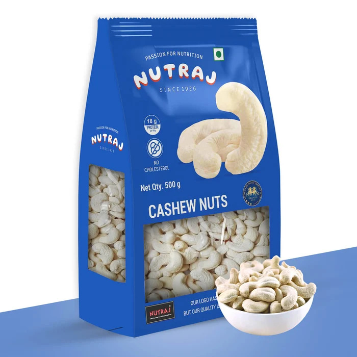 Nutraj Cashew Nuts 500gm