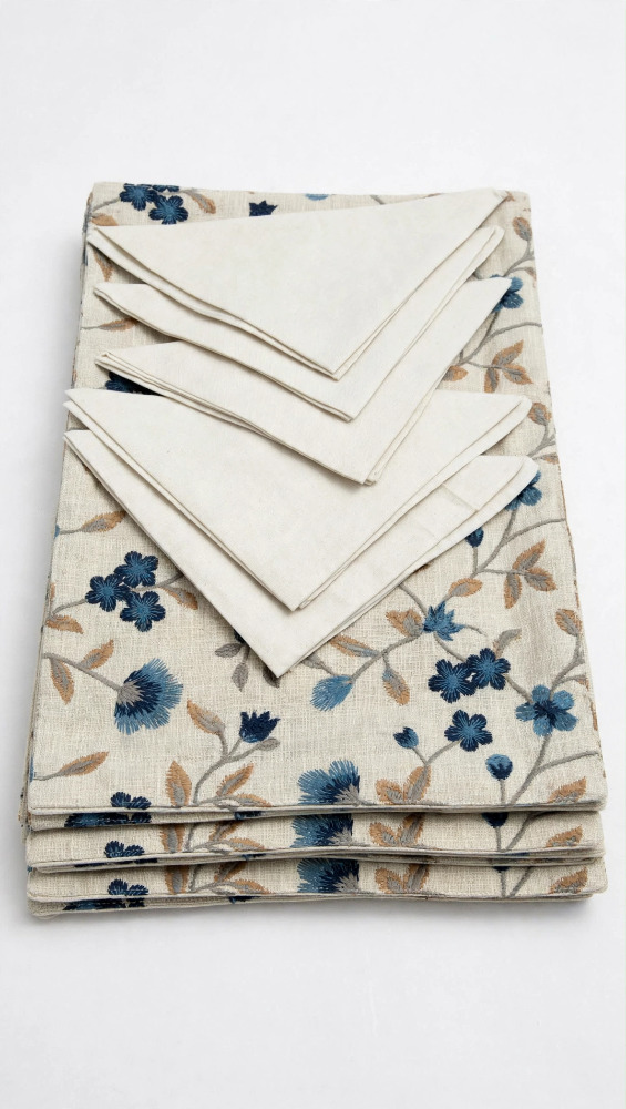 Premium Table Sheet With Napkins Set of 6