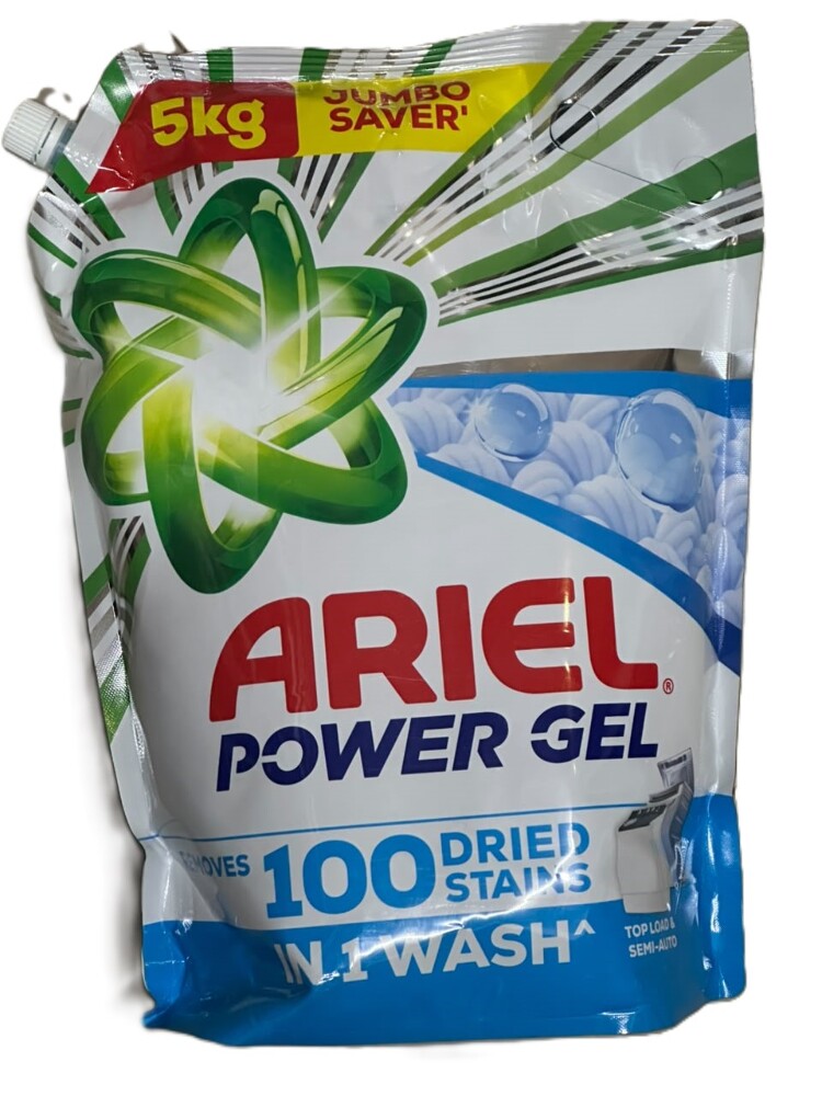 Ariel Power Gel Top Load & Semi Auto Jumbo Saver Detergent 5Kg