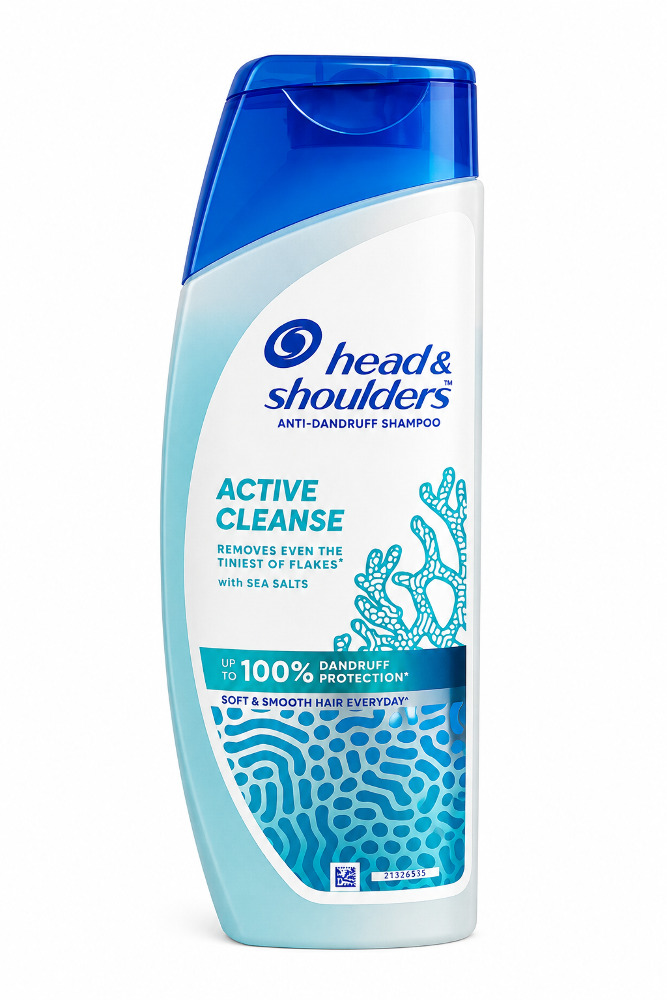 Head & Shoulder Anti Dandruff Shampoo Active Cleanse 190ML