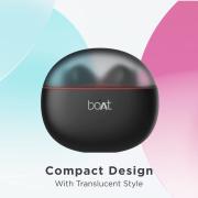 boAt Airdopes 141 Pro True Wireless in Ear Earbuds with 45H Playtime, Quad Mics ENx Tech, 12mm Drivers, ASAP Charge, Beast Mode for Gaming & BT v5.3(Active Black)