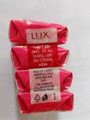 Lux Soft Touch Silk Essence & Rose Water Soap, 51 g ( Pack of 12 )