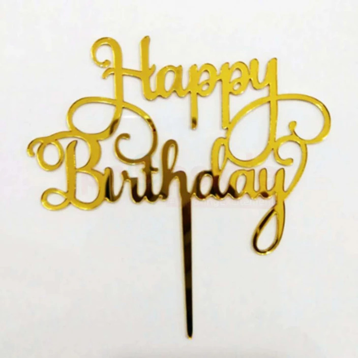 Paper Magic Acrylic Cake Topper