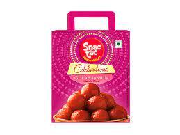 Snactac Celebrations Gulab Jamun Gift Pack, 1 kg ( Buy 1 Get 1 Free )