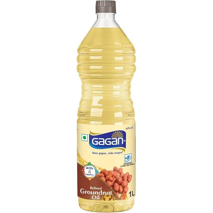 Gagan Refined Groundnut Oil, 1L