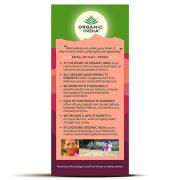 Organic India Tulsi Green Tea Pomegranate|Tea Bags, Net Qty 25 Infusion bags * 2 g