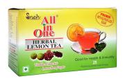 All In One Lemon Tea Premix With Sulphur Less Sugar, 25 Pouches