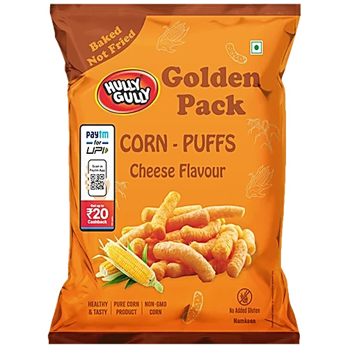 Golden Pack Corn Puffs 55gm