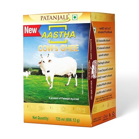 Patanjali Aastha Cow Ghee 725ml