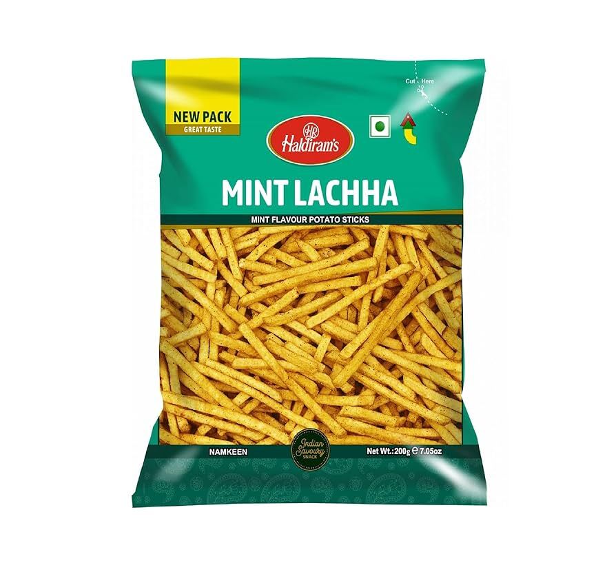 Haldiram's Mint Lachha Namkeen 200G
