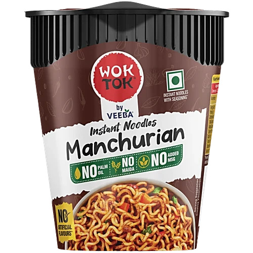 Wok Tok Veeba Instant Noodles Manchurian 92.5GM