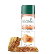 Biotique Honey Water Pore Tightening Brightening Toner With Himalayan Waters, 120 ml