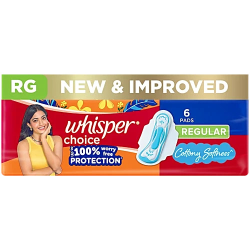 Whisper Choice Regular Pads