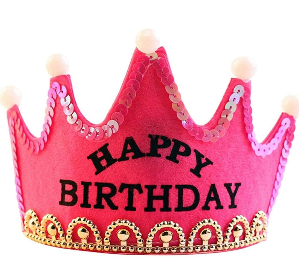 Happy Bithhday L.E.D Head Band Crown