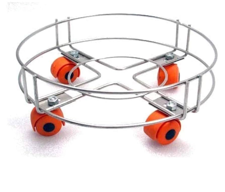 Gas Trolly Orange Tyre Stainless Streel 1N