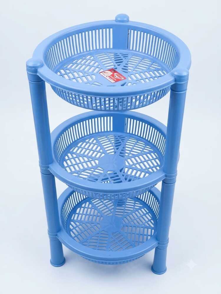 Paras Miracle Unbreakable Trust Round Veg-3 Step Rack 1N