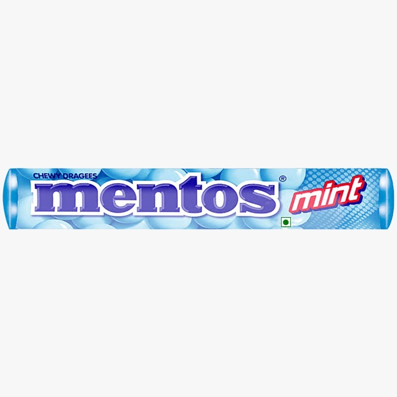 Mentos Chewy Dragees Mint Toffee 36.4GM