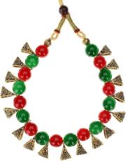 Red Green Stone Artificial Jewellery for Womens