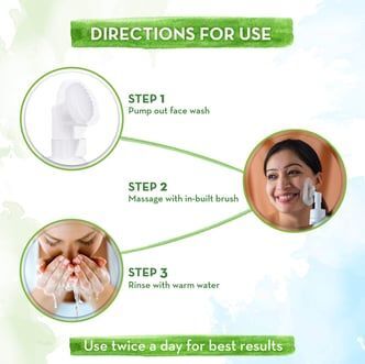 Mamaearth Tea Tree Foaming Face Wash with Tea Tree and Salicylic Acid for Acne and Pimples - 150ml