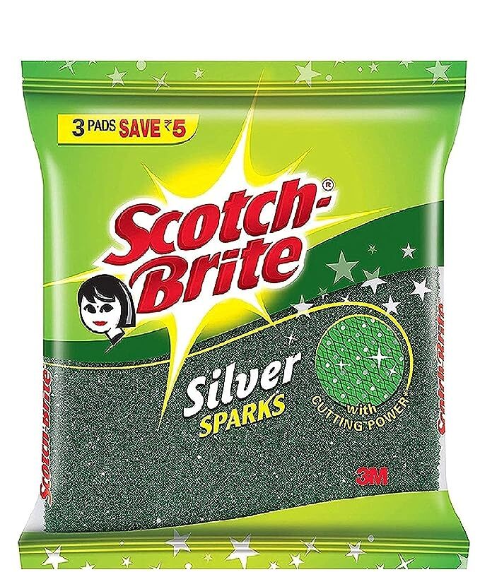 Scotch-Brite Silver Sparks|7 cm*10 cm|3 N