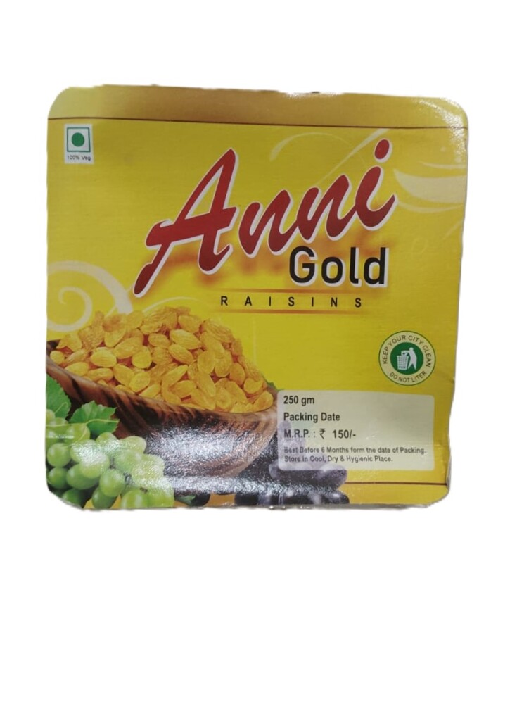 Anni Gold Raisins 250gm