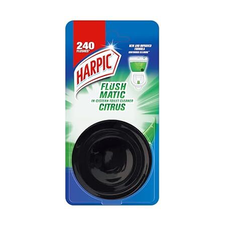 Harpic Flush Matic In-Cistern Toilet Cleaner Citrus, 50G