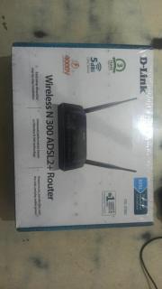 D Link Wireless Router N300 ADSL2 + Router