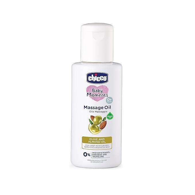 Chicco Baby Moments Massage Oil, 100 ml