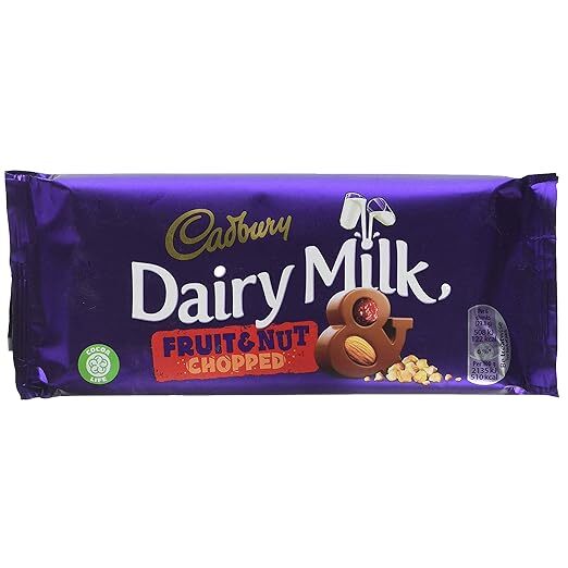 Cadbury Dairy Milk Fruit & Nut 95g