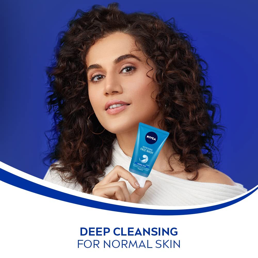 Nivea Women Refreshing Face Wash, With Vitamin E, 150ml