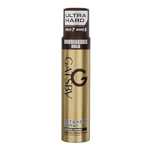 Gatsby Set & Keep Hair Spray - Ultra Hard, Hold 7 Shine 250ML