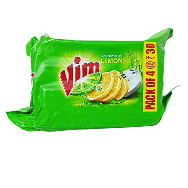 Vim Dishwash Bar ( Pack of 4 )