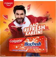 Colgate Orange Gel MaxFresh Cooling Crystals Toothpaste 160 g * 2N (320 g)