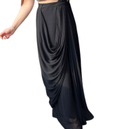 Women Black Saree Party Wear