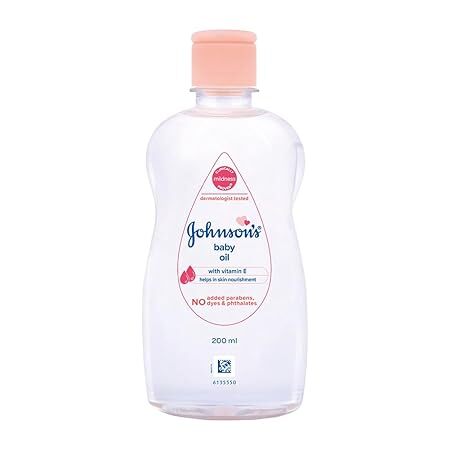 Johnsons Baby Oil, 200ml