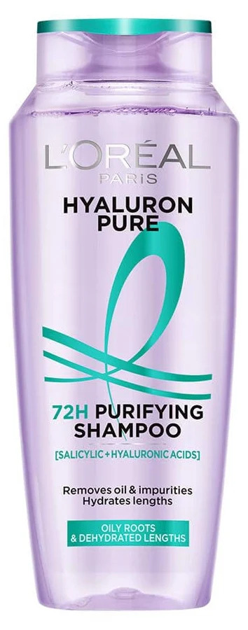 L'Oreal Paris Hyaluron Pure 72H Purifying Shampoo 200ML