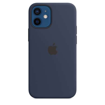 Iphone 12 Mini Silicon Back Cover  Blue