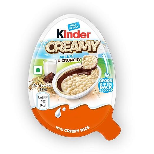 Kinder Creamy Milky & Crunchy, 19G