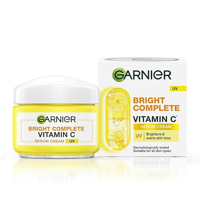 Garnier Skin Naturals Bright Complete Vitamin C Serum UV Cream, 45g